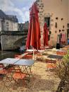 A Côté, la Cantine, Galettes avec terrasse en bord de rivière